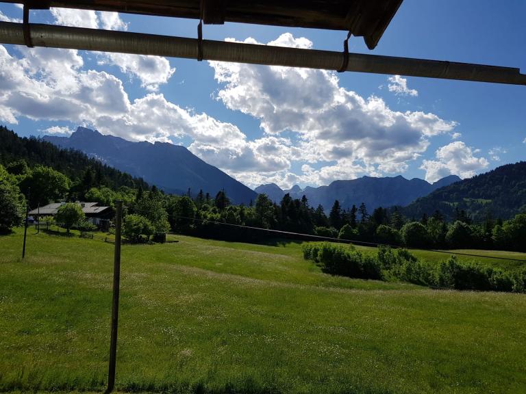 Ausblick vom Balkon (1)